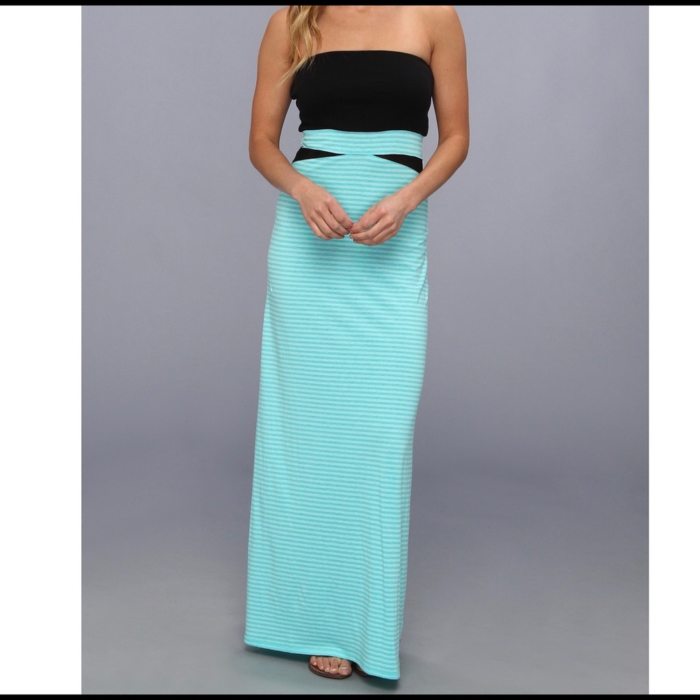 Hurley Striped tomboy mesh convertible Maxi - M